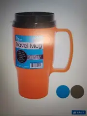New 16 OZ Bulk Buys Thermal Travel Mug