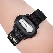 MGZNMTY Armband for Dexcom G6 Adhesive Patches Waterproof Accessories, CGM Continuous Glucose Monitor System Transmitter Sensor Cover, 7" to 20" Adjustable Arm Band (Black)