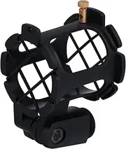 BAZEITFLOW Shockmount for Microphone Mic Clip Holder Mount Vibration Design for Radio Stations Recording Studios Compatible with Various Mic Stands