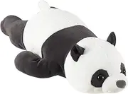 24" Cute Giant Panda Bear Plush Soft Hugging Body Pillow,Large Panda Stuffed Animals Toy Doll for Kids Birthday,Valentine,Christmas