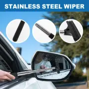 2Pcs Car Rearview Mirror Wiper 38.2inch Retractable Car Side Mirror suLib