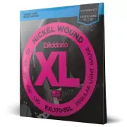 D'Addario 45-130 Regular Light 5-String, Super Long Scale, XL Nickel Bass S
