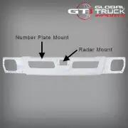 Bumper Bar With Radar Mount - Mitsubishi Canter FEB FEC 2019 On