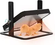 Chick Brooder Heater,Chick Brooding Machine,Height Angle Adjustable Brooder Heater for Chicks, Energy-Efficient Poultry Heater Warms Up to 15 Chicks Or Ducklings