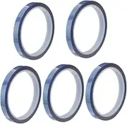 10mm x 33m Black Heat Resistant Tape Transfer Tape Thermal Insulation High Temp No Glue Residue Easy to Clean