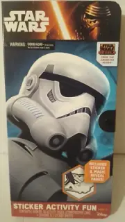 Disney Star Wars Storm Trooper Sticker Activity Fun Play Set New