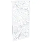 ProtectorAl 300-1200w x 1201-2400h Satin White/Gloss White Jungle Unframed Composite Deco Panel