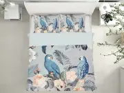 3D Flower Parrot A030 Bed Pillowcases Quilt Duvet Cover Andrea Haase Zoe