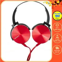 在飛比找蝦皮購物優惠-Sony MDR-XB450AP 耳機(紅色) - 官方經銷