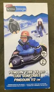 NEW Wham-O Snow Boogie 44 Inch Air Tube, Penguin Inflatable Sled Winter Sports
