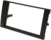 Vuzmode Double DIN Car Radio Frame Installation, 2 DIN Front Panel Frame Stereo, for A4 (B6) 2000-2006 A4 Car Radio Dashboard Panel
