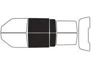 Avery Dennison NR Nano Ceramic IR Window Tint Kit Compatible with Ford Flex 2009