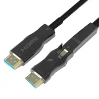 在飛比找Coupang 酷澎優惠-NARO HDMI 2.0 可拆卸光纜 50m