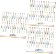 KOMBIUDA 3sets Toothbrush Gum Suction Toothpaste Brush Charcoal Toothbrush Toothbrushes Electric Toothbrush Stand Tooth Paste Dispenser Mini Toothbrush 100pcs*3