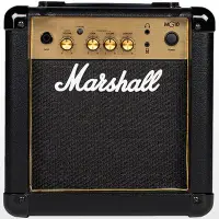 在飛比找Yahoo!奇摩拍賣優惠-Marshall MG10G 經典金色10W電吉他音箱