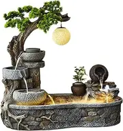 Outdoor Fountain Circulating Water Landscape Ornaments Fish Pond Indoor Floor Standing Fountain Waterfall Water Fountain Present