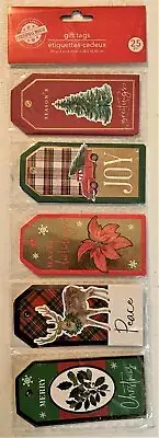 Christmas House Gift Tags 25 per package