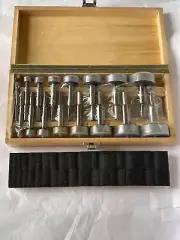Grizzly 16 Piece Forstner Bit Set, New