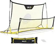 SKLZ Quickster Soccer Trainer Portable Soccer Rebounder Net for Volley, Passing, and Solo Training