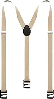 [Generic] Suspenders for Men - Clip Suspenders for Men Heavy Duty,Y-Back Wide Straps with Strong Clips, Fashion Accessories