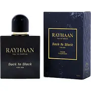 Rayhaan Back To Black By Rayhaan Eau De Parfum Spray 3.4 Oz