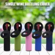 Handle Design Convenient Red Wine Bottle Cover Soft Beer Bottle Drinks Sleeve