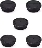Rear Lens Cap & Body Cap Cover Set for Canon EF EF-S Mount Camera 90D 80D 77D 70