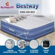 Bestway Air Bed Beds KING Mattress Inflatable TRITECH Airbed Built-in Pump