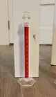 PYREX 3046 10ml Lifetime Red Single Scale TC Graduated Cylinder w/Pour Spout