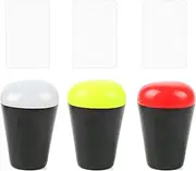 3Pcs Nail Stamper with 3Pcs Image Scraper Clear Print DIY Stamping Set Nail Art Pattern Transfer 1 Set
