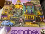 Paris Eiffel Tower Magic 1000 Piece Puzzle - Springbok - NEW Sealed