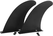 SUPVOX 2 Pack Paddleboard Fin Nylon Fin for Surfboard Water Stabilizer for Detachable Center Fin for Paddleboard Accessory
