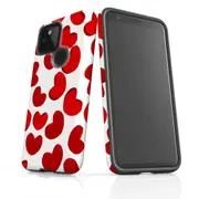 For Google Pixel 4a 5G Case Armour Protective Cover Hearts