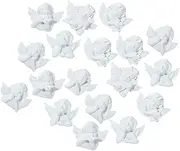 LABRIMP 18pcs Little Angel Accessories Jewelry Making Angel Charms Angel Cabochons Angel Beads Charm Angel Flatback Kids Scrapbook Jewelry Crafts Flatback Charm Resin Child Round Amulet