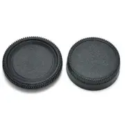 Rear Lens Cap + Front Body Cap Cover For All Nikon Mount F0G1 SALE Camera D2K8