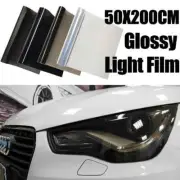 Car Headlight Tint Films Smoke Fog Light Light Vinyl Films PVC Black Tint Vinyl