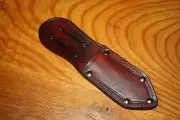 Custom THICK Leather { CASE XX 303 } Style throwing Knife Sheath