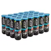 DUNLOP ATP Championship XD High Altidude Tennis Balls, Case