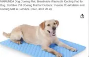 Dog Cooling Mat Pressure Activated Self-Cooling Bed Summer Sleeping Pad Size L