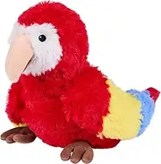 Warmies Parrot Plush Large Size, Fully Microwavable and Weighted Cuddly Toy for Anxiety, Chill in The Freezer or Heat in Microwave, Soft Toy Heat Pad