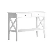 Artiss Console Table Hall Side White Desk Furniture