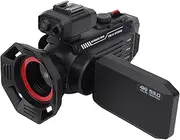 4K Digital Camera, 50X Zoom WiFi Video Camcorder Autofocus with 3 Inch Color Display for Photography, Portable Travel Camera for Selfie Vlog (Black)