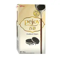 在飛比找蝦皮商城優惠-Glico格力高 PEJOY百醇黑餅乾甜心棒39G【愛買】