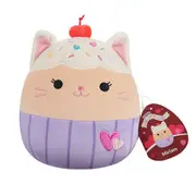 Squishmallows Valentines Miriam the Cupcake Cat 7.5 inch Plush