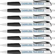 Greeting Pen North Carolina Silver Barrel Grip Pen 8 Pack (2806)