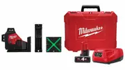 Milwaukee M123PLA401C - 12V 3 Plane Laser Kit (1 x 4.0Ah)