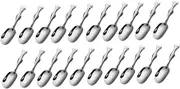 GRIRIW Multipurpose Kung Fu Tea Spoons 30pc Tea Accessories Powder Spoons for Home