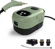 2500W High Pressure Steam Cleaner,Household Handheld Steam Cleaner Machine, Electric steam cleaner for Kitchen, Automotive Furniture and Floor Cleaning(Green) (Green)