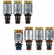 6R80 Transmission Valve Body Solenoid Kit Compatible for Ford Explorer Compatible for Ranger Mustang Territory Transit Everest F-150 2011-2017 7PCS/Set