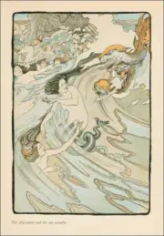 The Argonauts And The Sea Nymphs : Maud Hunt Squire : 1918 : Art Print